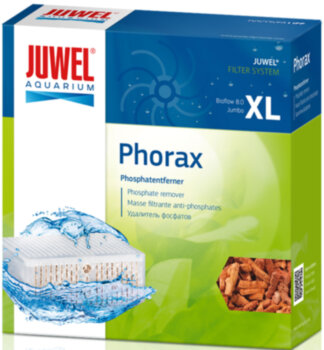 Удалитель фосфатов для аквариумного фильтра Juwel Phorax Bioflow 8.0 / Jumbo JUWEL Phorax представляет собой высокоэффективное фильтрующее средство для разложения фосфатов в Вашем аквариуме.