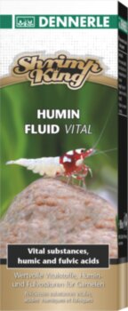 Добавка Dennerle Shrimp King Humin Fluid Vital 100 мл. Добавка гуминовых кислот Dennerle Shrimp King Humin Fluid Vital для аквариумов с пресноводными креветками, 100мл
