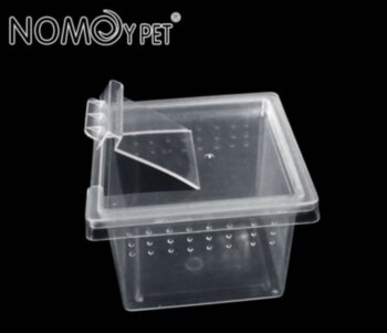 Отсадник пластиковый Nomoy Pet Square box 6,8х6,8х4,5 см. (20 шт.) Отсадник пластиковый Square box с крышечкой для кормления 6,8х6,8х4,5см (20шт)