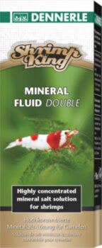 Добавка Dennerle Shrimp King Mineral Fluid Double 100 мл. Добавка гуминовых и фульвокислот для аквариумов с пресноводными креветками. Содержат комплекс микроэлементов.