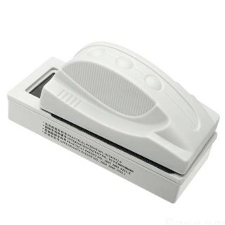 Скребок магнитный Boyu WD 601 с ж/к термометром S Мощный магнитный скребок для аквариума с ж/к термометром (для стекла до 12мм) малый (серый)