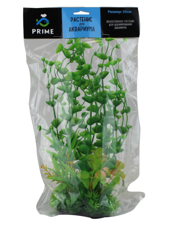 Композиция из пластиковых растений для аквариума 30 см. Prime Z1406