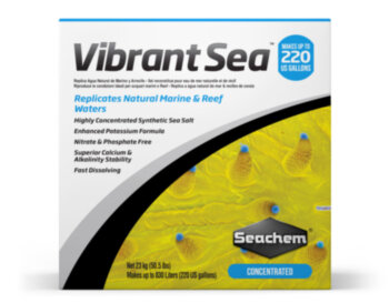Смесь для приготовления морской воды Seachem Vibrant Sea 23 кг. (833л.) Смесь для приготовления морской воды Seachem Vibrant Sea 23кг (833л)