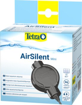 Компрессор Tetra AirSilent Mini Компрессор Tetra AirSilent Mini для аквариумов объемом 10-40л