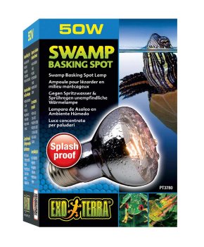 Лампа для болотных и водяных черепах Swamp Glo 50 Ватт Exo Terra Предназначена для создания зон нагрева черепах, для болотных и водяных черепах.