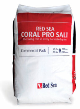 Соль морская Red Sea Coral Pro Salt 25 кг. Эконом мешок Соль Красного моря Red Sea Coral Pro с повышенным содержанием кальция для дистилированной воды. 25кг на 750л (эконом. мешок)