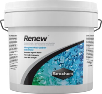 Наполнитель Seachem Renew 20 л. Наполнитель Renew ™ это аналог угля, который действует менее агрессивно и не выделяет фосфаты.