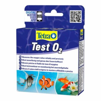 Тест для воды в аквариуме Кислород Tetra Test O2 10мл. +2х9мл. Тест для воды в аквариуме для определения количества кислорода как в пресноводном, так и в морском аквариуме

