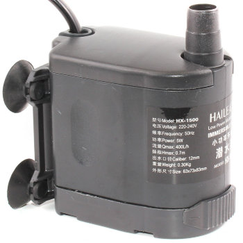 Помпа Hailea HX 1500 ​Многофункциональный погружной помпа насос с низким энергопотреблением. Плавная регулировка. Подходит для аквариумов, прудов, фонтанов, водопадов, и для любых бытовых целей.