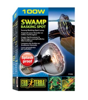 Лампа для болотных и водяных черепах Swamp Glo 100 Ватт Exo Terra Предназначена для создания зон нагрева черепах, для болотных и водяных черепах.
