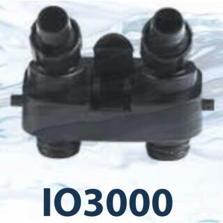 Сменный блок для фильтра Sunsun HW-3000 Сменный блок запорныхКранов для внешнего фильтра Sunsun HW-3000 (для шлангов 20/25 мм, черный)