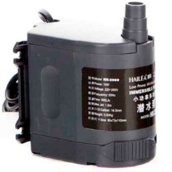 Помпа Hailea HX 2000 ​Многофункциональный погружной помпа насос с низким энергопотреблением. Плавная регулировка. Подходит для аквариумов, прудов, фонтанов, водопадов, и для любых бытовых целей.