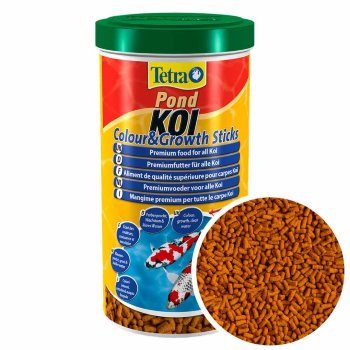 Энергетический корм для карпов Кои Tetra Pond Koi Color Grouth Sticks, банка 1 л. Специальный энергетический корм в виде палочек, предназначенный для карпов Кои, длина которых более 25 см - ещё больше жизненной энергии, здоровый рост и интенсивность окраски. 