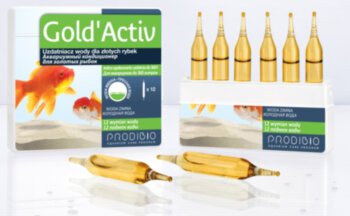 Кондиционер Prodibio GoldActiv 12 шт. Кондиционер водопроводной воды для золотых рыбок.