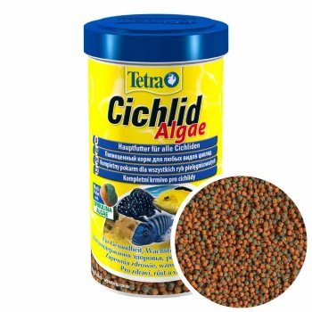 Корм для Цихлид Tetra Cichlid Algae, банка 500 мл. Полноценный корм для цихлид, обеспечивающие яркую окраску и придающие жизненные силы