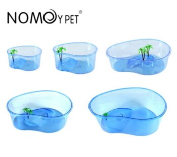 Черепашатник открытый Nomoy Pet с островком 20х15х10см Черепашатник открытый из жесткого пластика с островком 20х15х10см